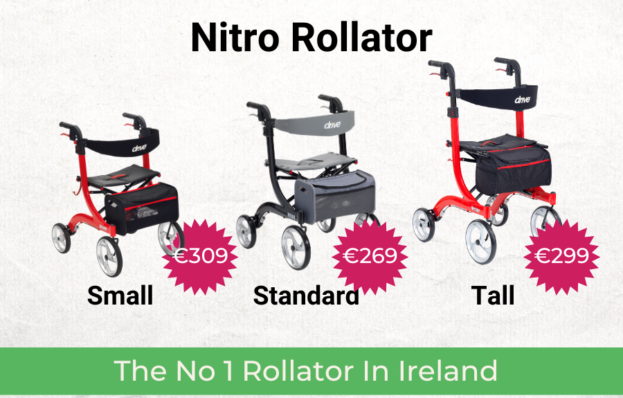 Choosing Your Wheels: Why the Nitro Rollator Stands Out, Indoors and Out